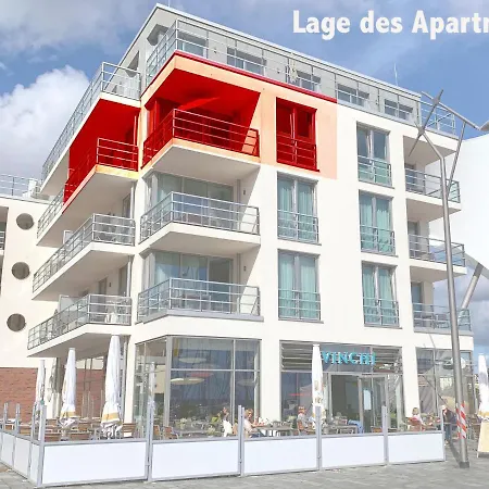 Apartmenthaus Hafenspitze Ap 25, Pier 25, Blickrichtung Offene Seestrand Eckernförde
