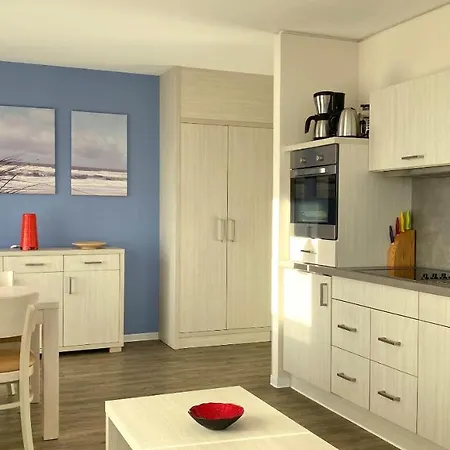 Apartmenthaus Hafenspitze Ap 25, Pier 25, Blickrichtung Offene Seestrand