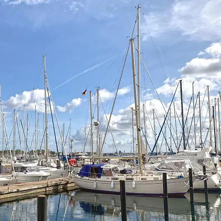 Apartmenthaus Hafenspitze Ap 25, Pier 25, Blickrichtung Offene Seestrand Apartamento Eckernförde