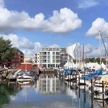 Apartamento Apartmenthaus Hafenspitze Ap 25, Pier 25, Blickrichtung Offene Seestrand Eckernförde